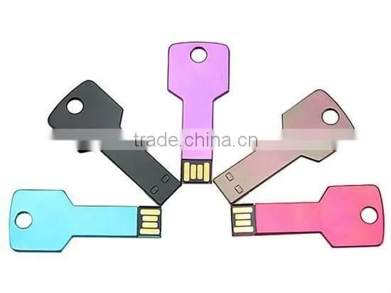 1GB-32GB Promotional colorful metal usb stick key