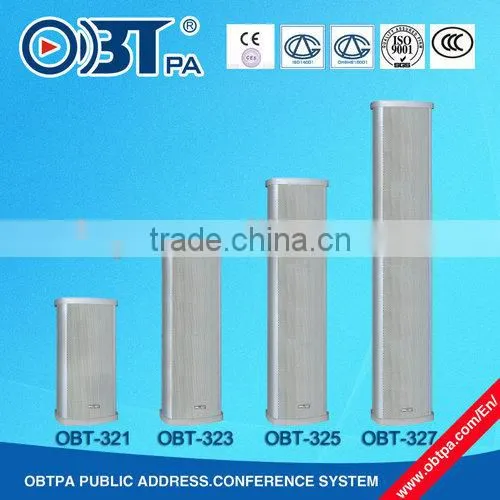 OBT-321 All weather column speakers for airport, hotel,meeting hall,supermarket,station