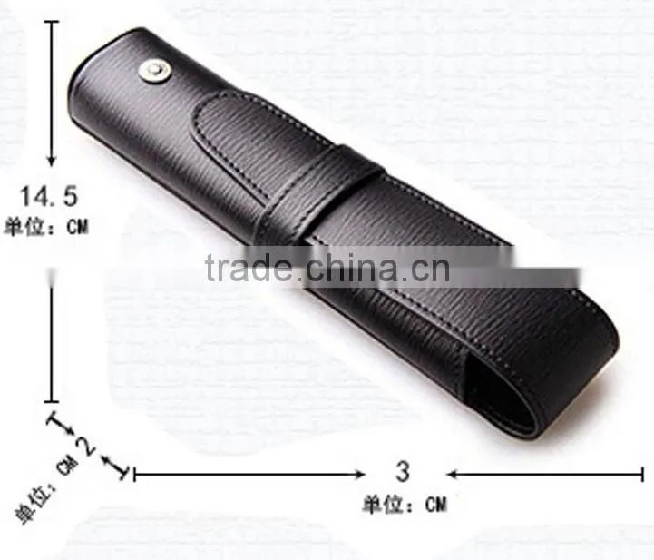 Alibaba China Experienced Manufacture Custom Leather Pen Case,pen bag in wholesale