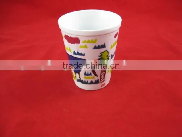 YF28022 porcelain heart shaped coffee mug
