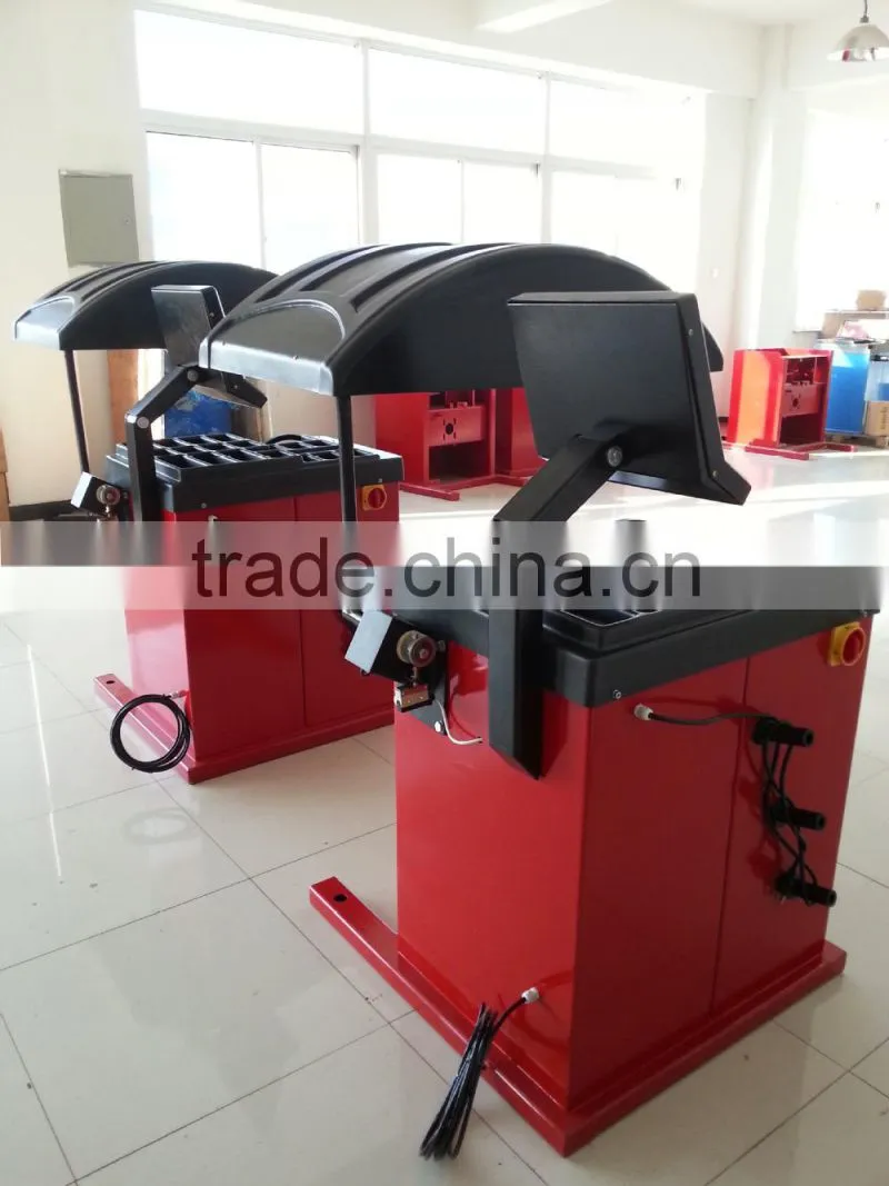 Full automatic wheel balancer tyre balancing machine