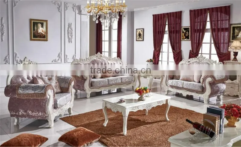 U shape sofa corner sofa set french classic furniture
