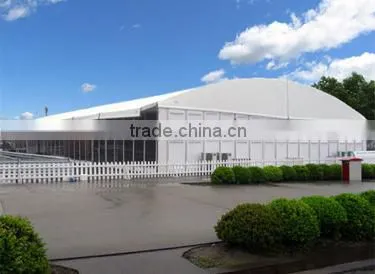 15m Clear span pvc sheds