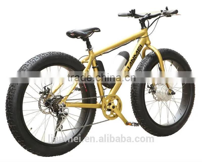 Mountain bike with electric motor
