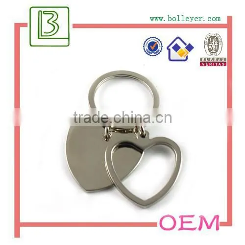 metal photo frame key chain
