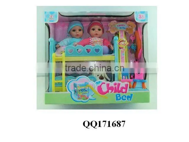 Baby doll with 4-sound IC-papa,mama,cry laugh
