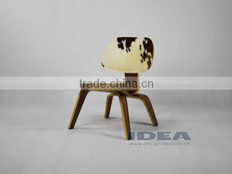 Replica Charles Plywood Lounge Chair - Pony Skin