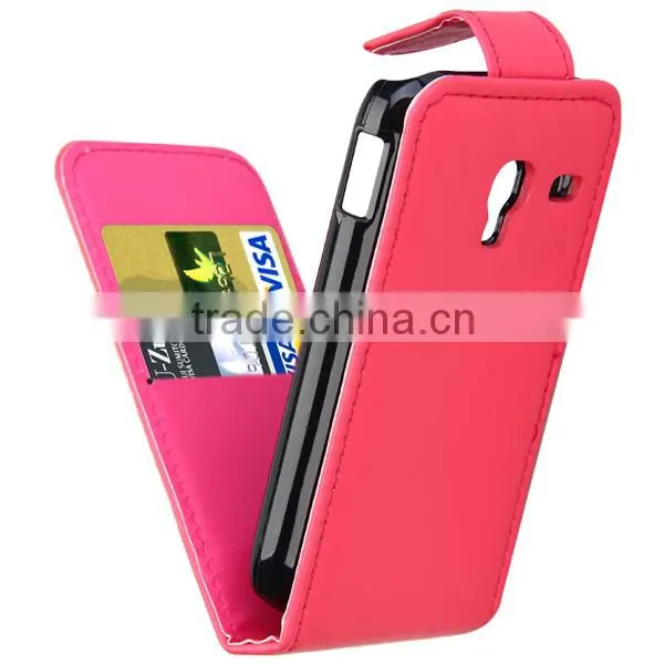 Set Screen Protector Stylus And Case For Samsung Galaxy Ace Plus S7500 , Roseo Leather Wallet Case For Samsung