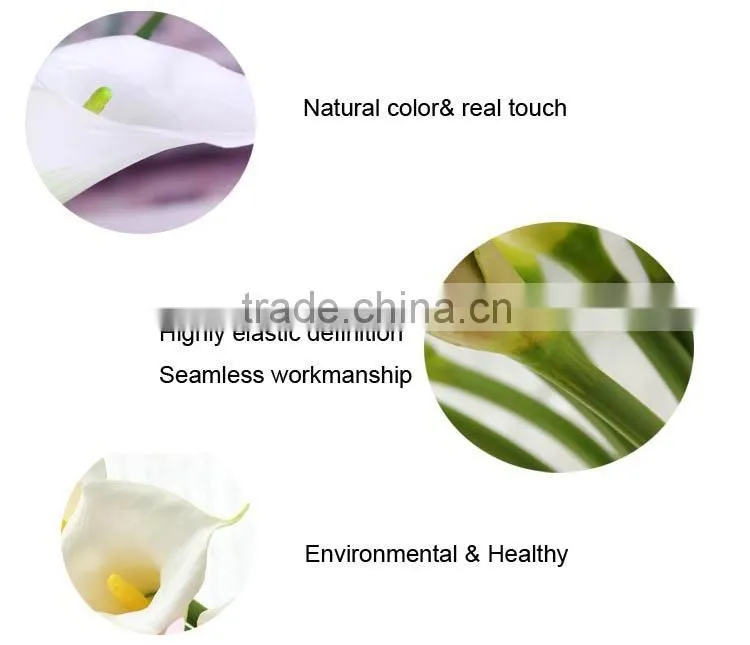 SS flowers arrangement calla lily decorative handmade artificial flower making