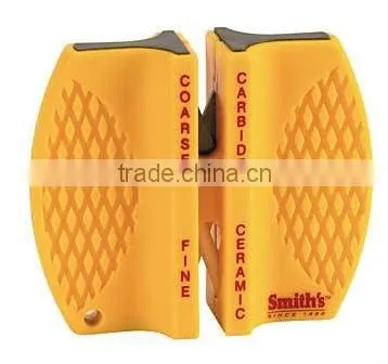2-Step Portable/Pocket Knife Sharpener with Key Chain