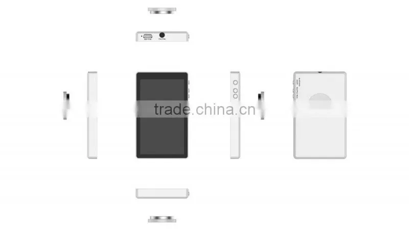 3" Video Badge Product Advertising Player TFT LCD LCM Anti Scratch Screen 8-10hrs Display 4GB Memory