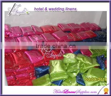 gold satin wedding table cloths, round satin table cloths