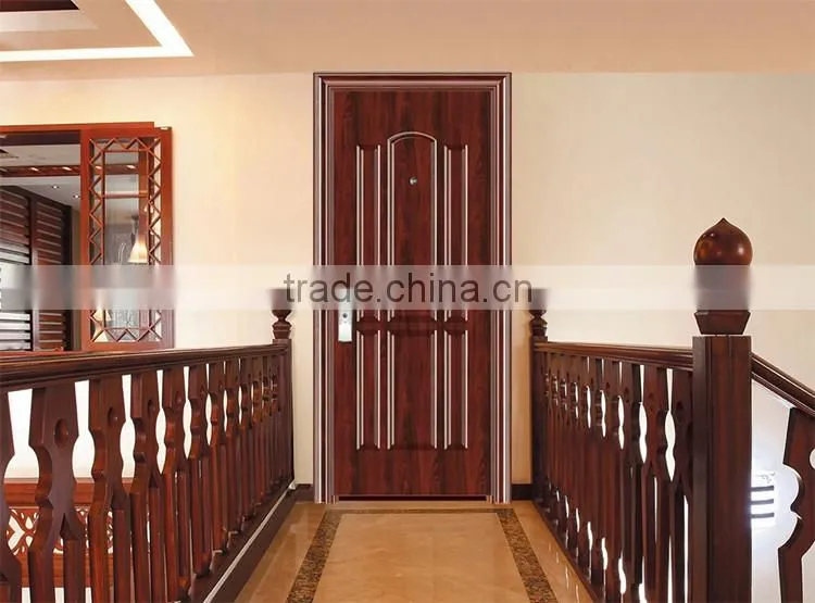 Wrought iron entrance door design