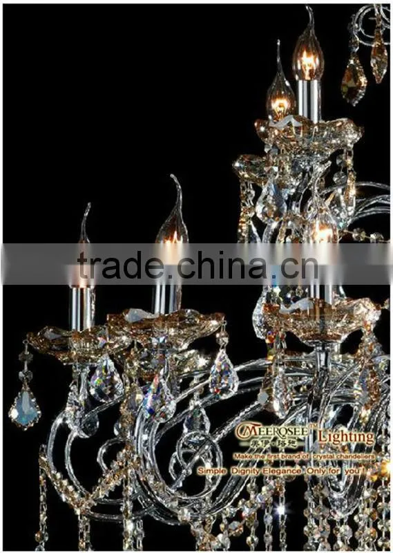 2013 Fashionable Hot Selling Bohemian Iron Crystal Hanging Lamp with Crystal Balls for Room MD8253 L6 D600mm H700mm