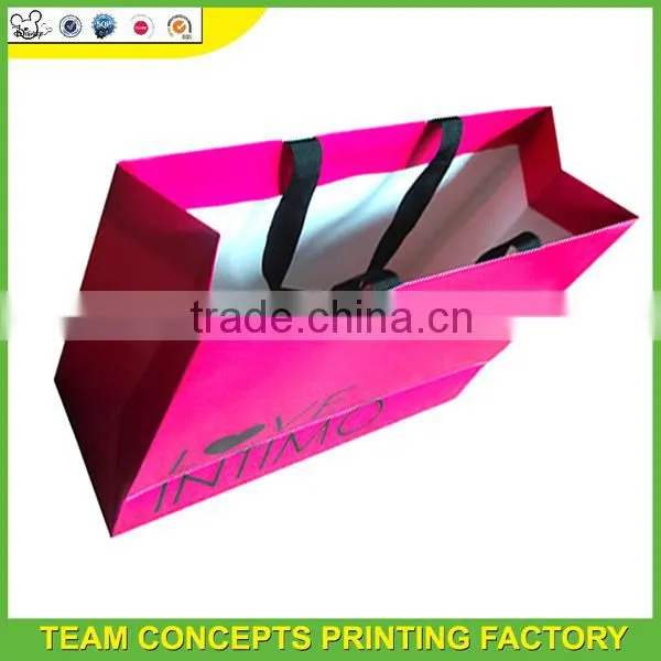 Big brand paper bag for clothes