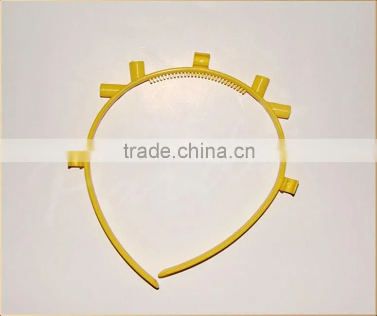 Hot carnival party glow hairclip glow in the dark hair band