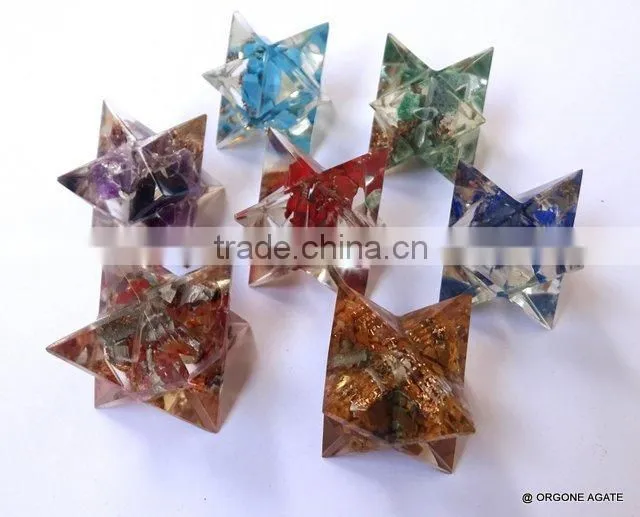 Orgonite Merkaba Star : Chakra Wholesale Sets