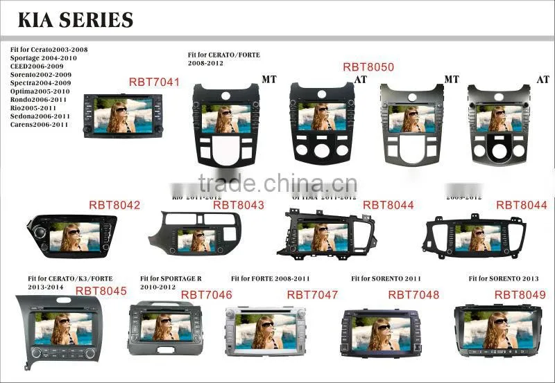 Fit for KIA SPORTAGE R 2010/2011/2012 car dvd player with gps bluetooth tv
