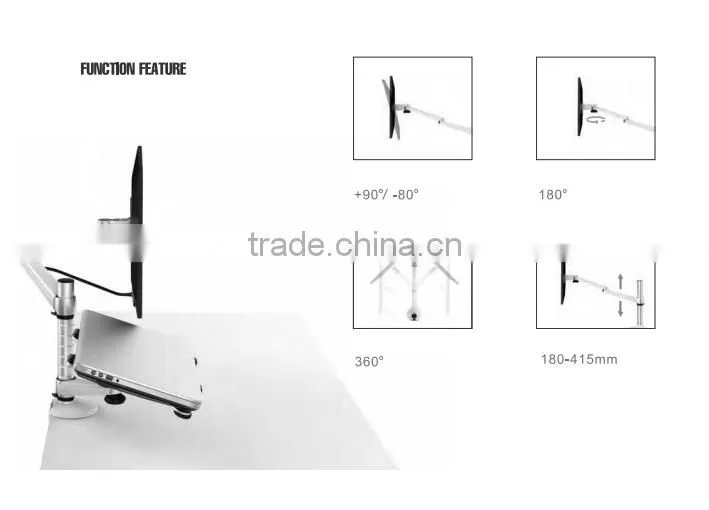 Adjustable notebook stand laptop table stand