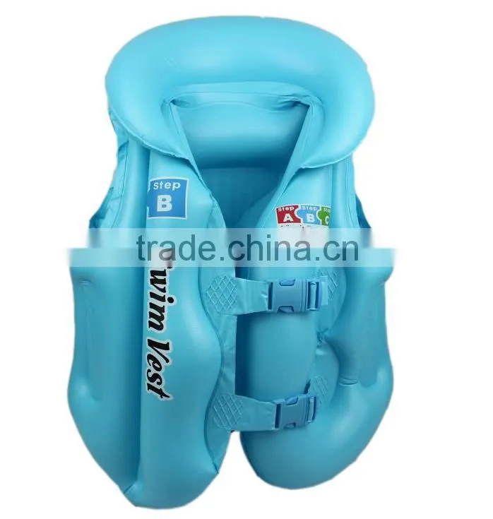 2015 summer swim personalized inflatable life jacket