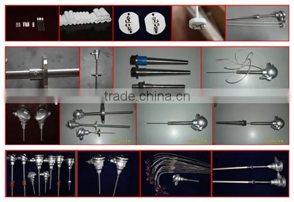 Assembly Thermocouple/K type thermocouple with flange