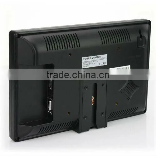12V DC Voltage 8" TFT LCD Touchscreen VGA Monitor