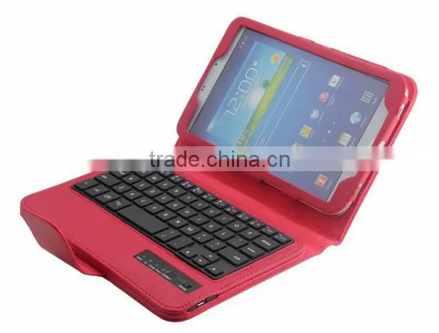 New Arrivals Cheap Leather Case + Bluetooth Keyboard for SAMSUNG Galaxy Tab 3 8.0 T311 T310