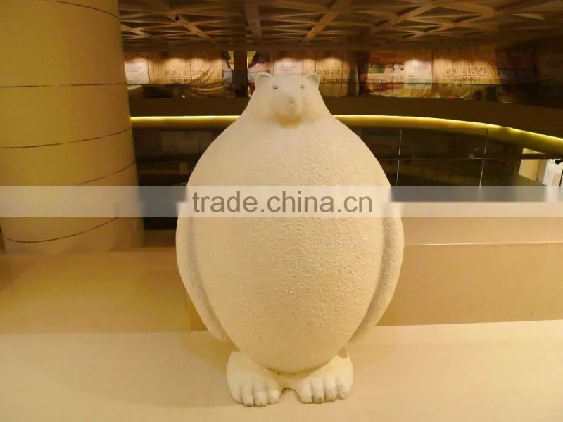 fiberglass polar bear