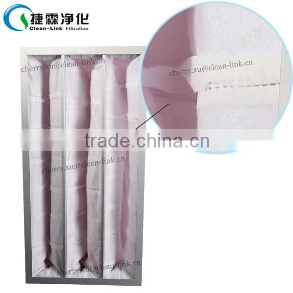 F5~F8 No-woven Pocket Filter for bags manufacturer