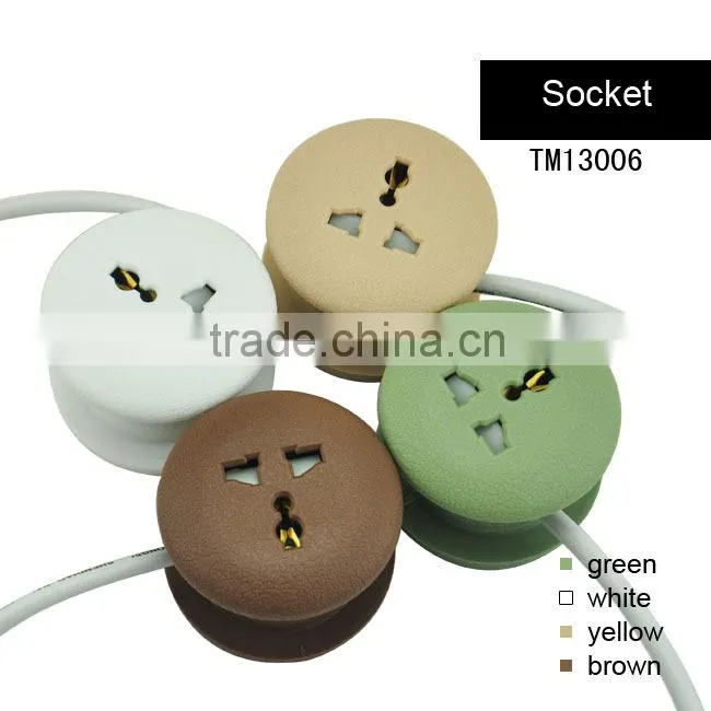3pcs multi function switched socket outlet