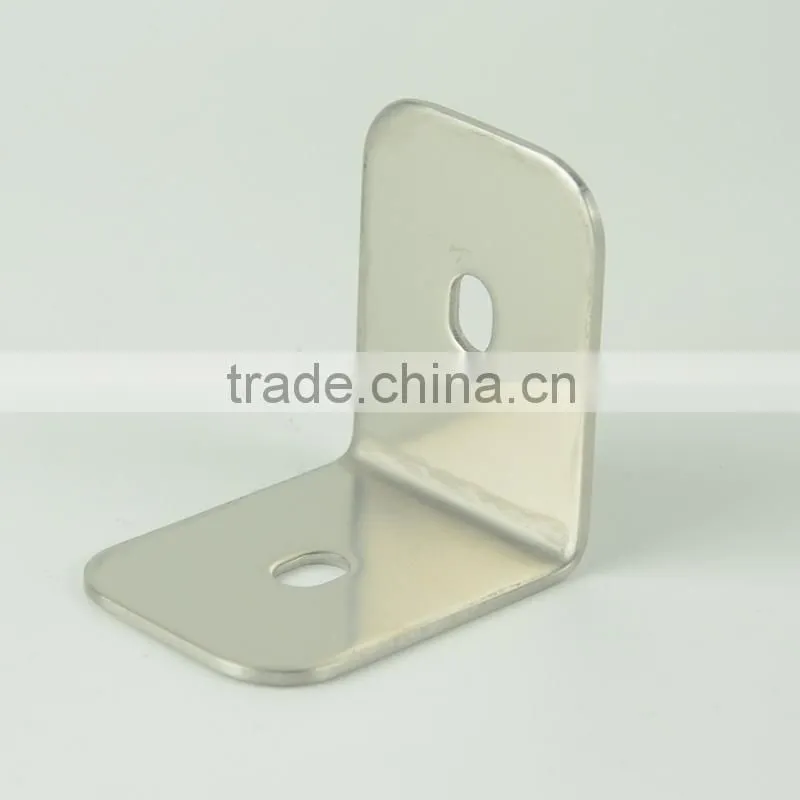 MH-3005A Stainless Steel 90 degree Cubicle Wall Panel Connectors