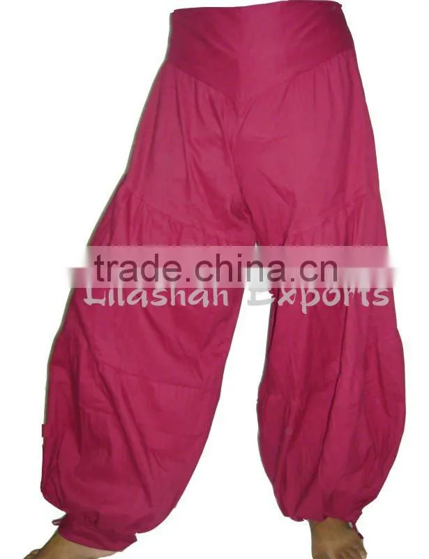 2542 Cotton harem trouser boho gypsy harem pant indian printed pant soft rayon pant loose baggy pant genie alibaba pants