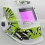 Skull decal welding helmet