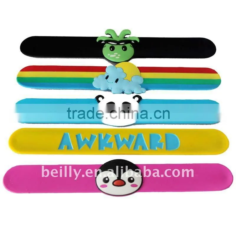 Nice Promotional Silicone Charm Bracelet Gift item