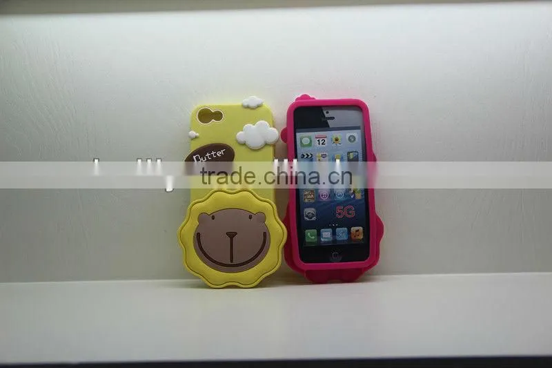 3D Animal Silicone Mobile Cell Phone Cases Accessories