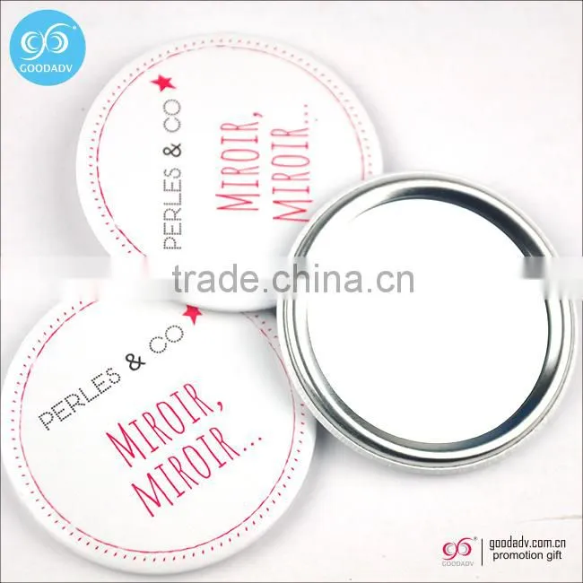 Hot sale cheap small gift girl makeup mirror/decorative mirrors/pocket mirror