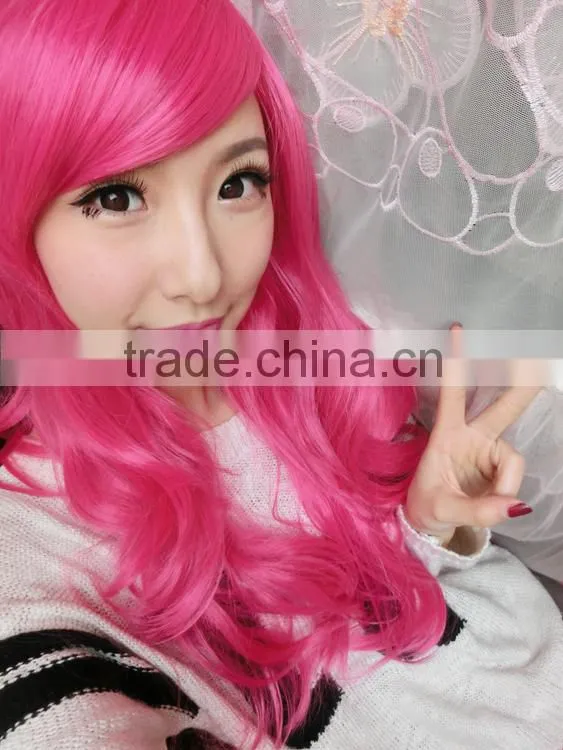 2015 New Arrival Hot sale cheap synthetic long hair wigs