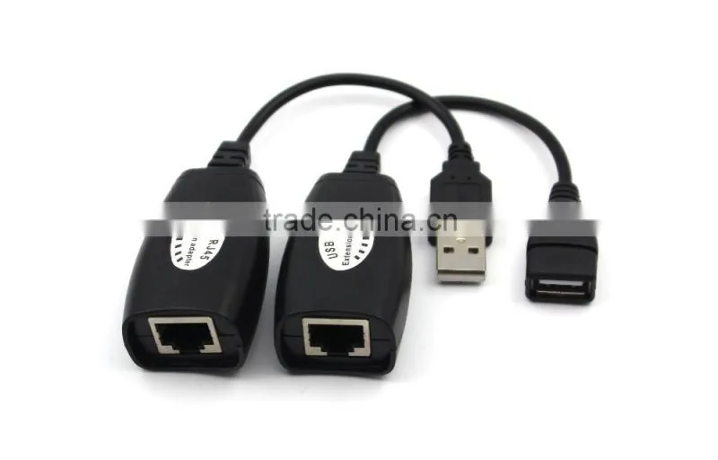 Top-selling Extends the distance of a USB device from a USB- enabled computer up to 150ft usb extender YJS-USB/RJ45