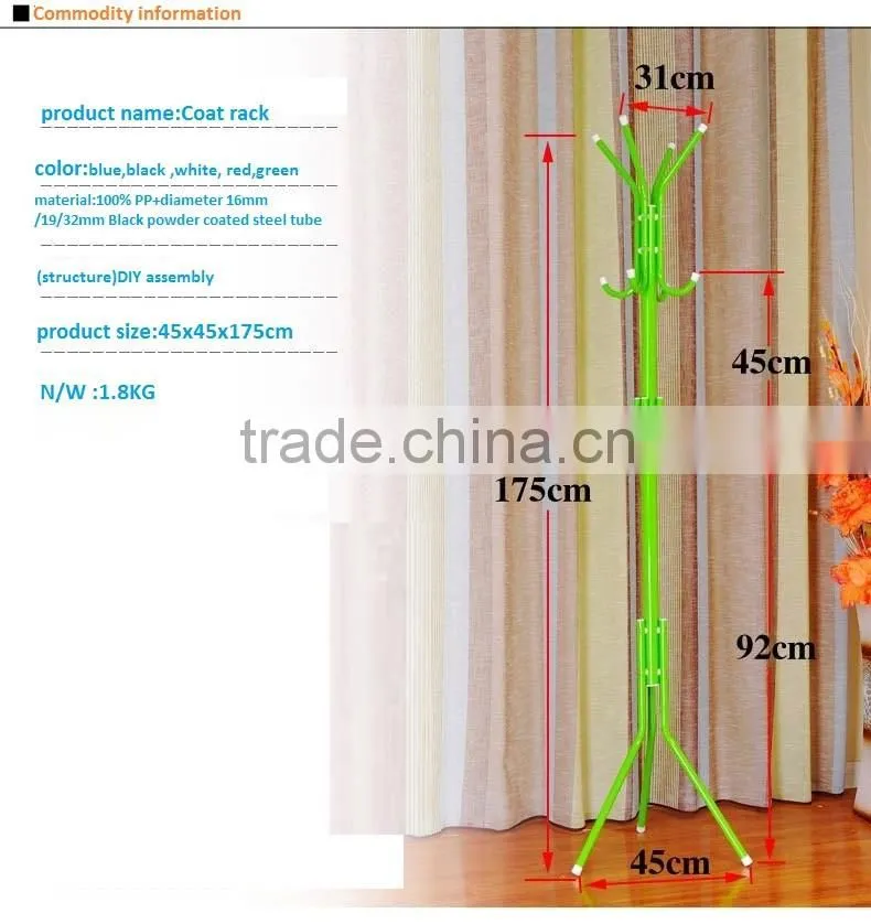 Hot sale New design antique wrought iron coat rack
