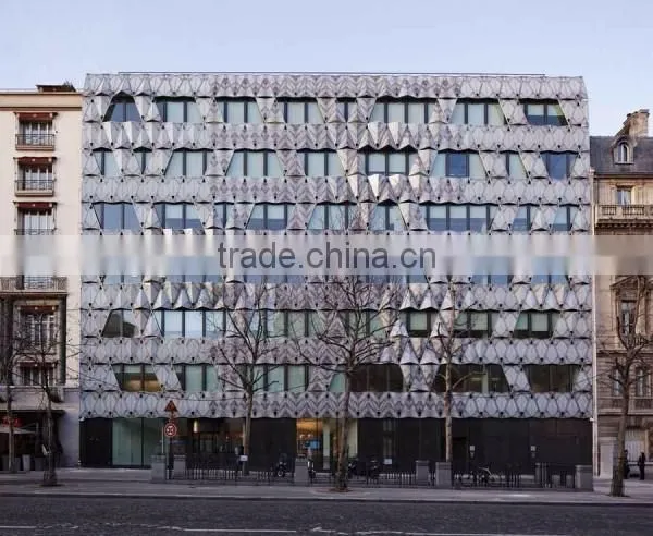 Factory Price Construction Glass Curtain Walls For Commercial Buildings