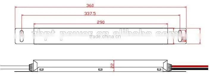 Hot seller 100W Plastic Shell LED Power Supply Driver LED Transformer 90-264VAC - 24 Volt DC Output with PF0.96