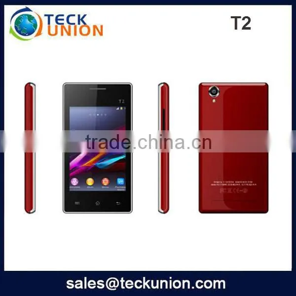 T2 3.5inch Capacitive lastest import mobile phones from China cell phone