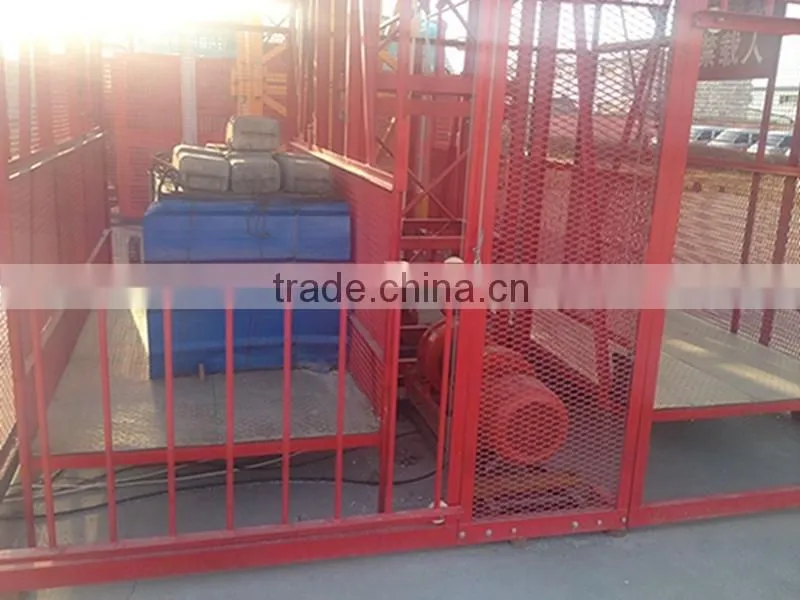 SS120-120 construction material elevator manufacturer