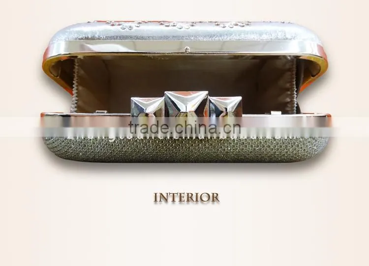 2015 high quality upscale evening clutch bag