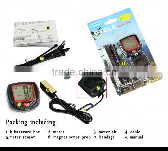 Waterproof Wireless Cycle Computer