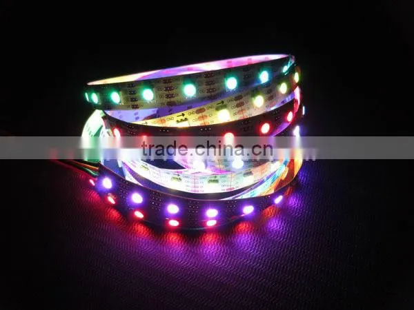 30 60 144 leds/m APA102 led strip addressable white led pixel 5050 5V