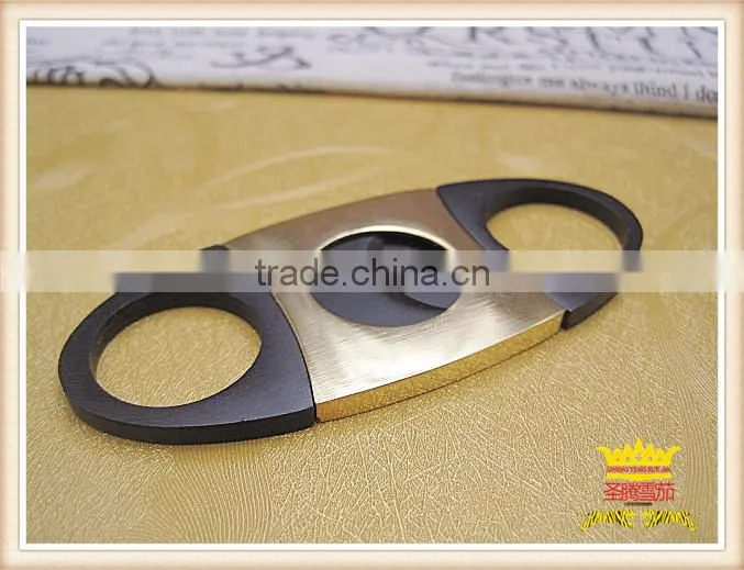 Gold cigar cutter, cigar scissors