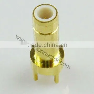 vertical thru hole SMB plug Connector