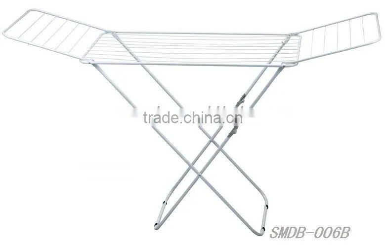 White Folding Clothes Drying Rack