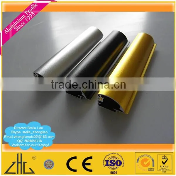 Top aluminium frame manufacturer/ black aluminium frame profile extrusion CNC machinining/ aluminium TV frame Panasonnic factory